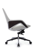 Изображение кресло rv design aura-m (fk005-в) кожа белая